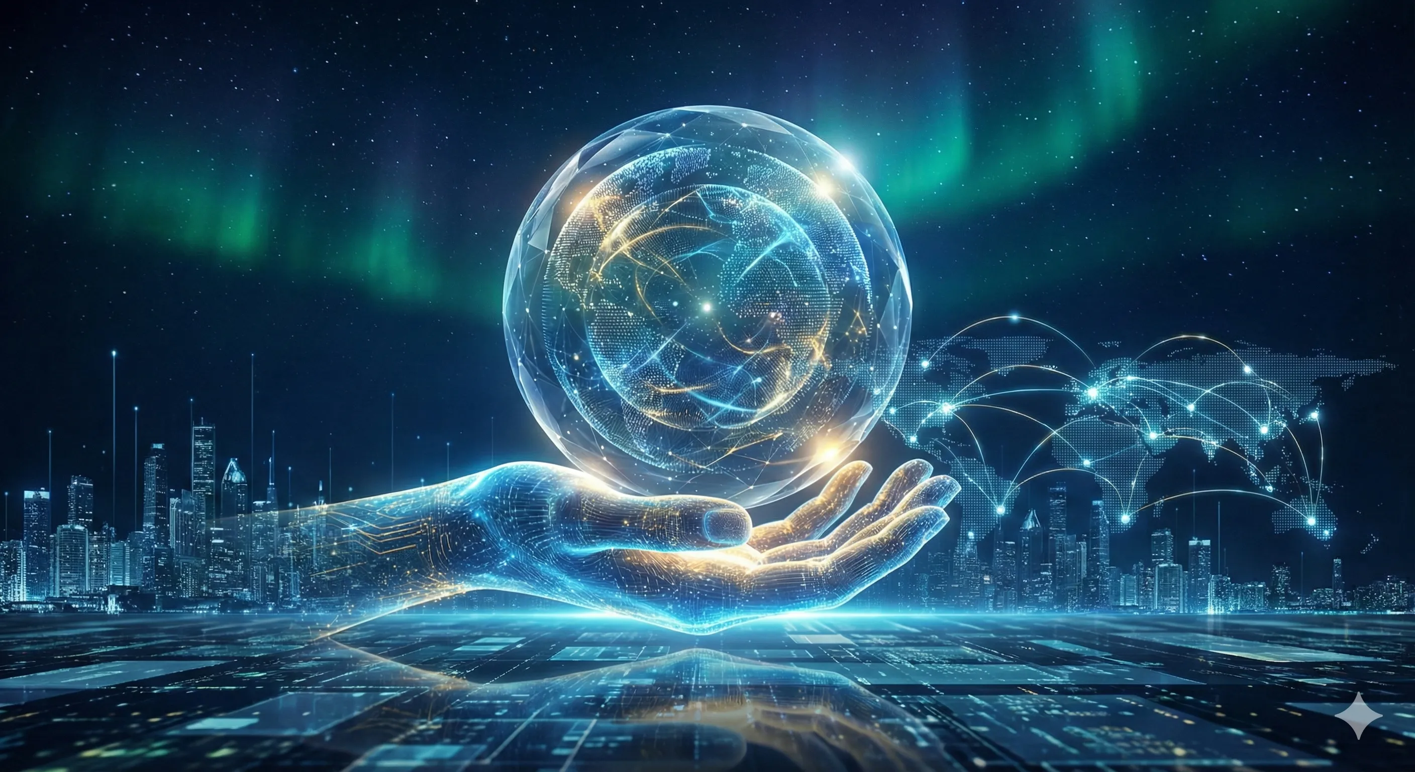 Cybersecurity leadership concept art